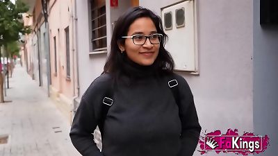 curvy latin stunner Lana Villafuerte makes a hardcore DEBUT! She can become a sex industry star :)))