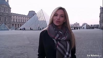 LA NOVICE - Busty Russian blondie Subil Arch gets pounded hard by French cock