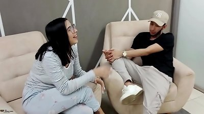 funny game between stepbrothers ends in oral hook-up and inhale - full STORY