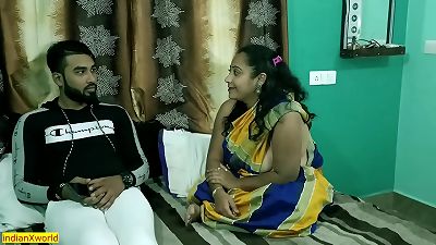 Desi molten Kamwali bang-out with young Boss! Don't tell my Wife!!