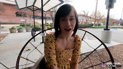 Real teenagers - short Hair nubile Gets porked During porn audition