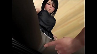 3d Maid drill in pantyhose &lpar;Hentai&rpar;