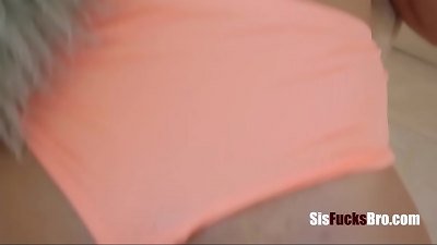 big-titted sister Does cowers On My Cock- Valentina beans