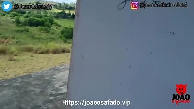 ash-blonde Dragged Negro Ruludo to abandoned mansion in Mato Grosso