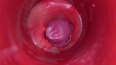 CAMERA inside PUSSY: POWERFULL spunk IN PUSSY! best inward ASMR in 4K