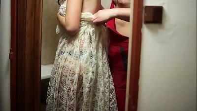 plump girl is screwed by plumber