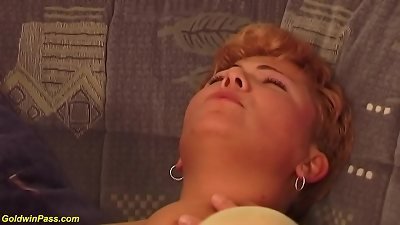 red-haired plus-size gilf first ass fucking fuckfest