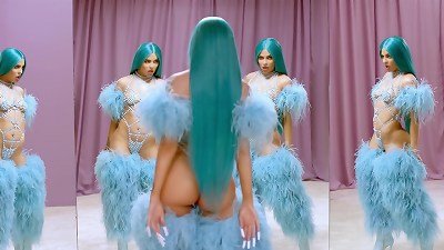 Lu&iacute;sa Sonza Semi Nua e Muito Mais Mostrando Seu Rabo no seu Novo Clipe