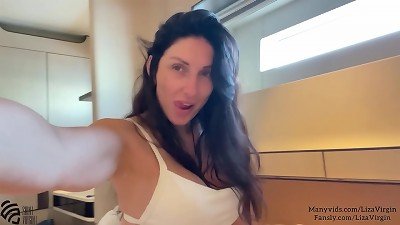 Liza Virgin. VLOG. That's how pornographic stars live.