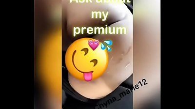 Snap chat thot splashing and gargling man sausage add her for more