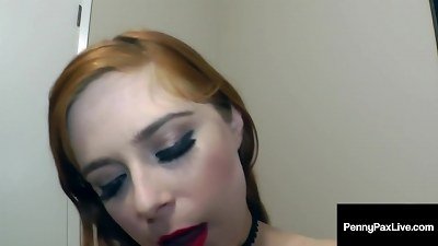 cum spilled Penny Pax Gets Face smashed & cummed In!