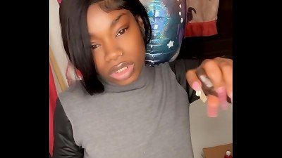 STEPMOTHER RECEIVES 11 INCHES OF big black cock FOR HER birthday (LOUD)