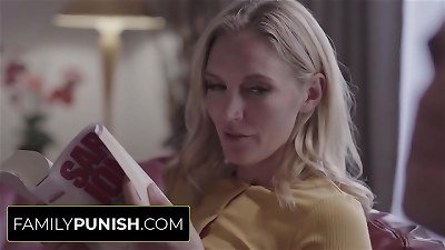 sensuous Stepmom Has Nothing to Do Then penetrate her Stepson