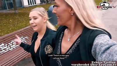 German lesbians do real lovemaking dates audition and 1 woman picks up the other