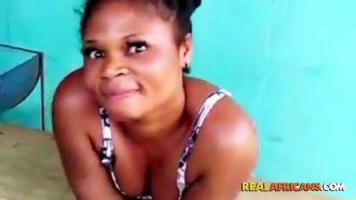 first-timer Spicy ebony gf Sextape Up For grabs Now