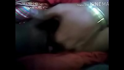 Indian my  wife fingering her red twat