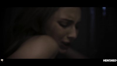 Real Life Hentaied - Macy Meadows crammed up with cum by Alien Monster