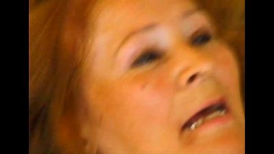 older mama goes horny on son's boner