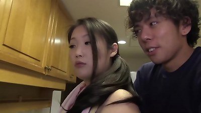 #2 No, Don't jism inside Me! I Was Lost in fuck-fest with My Step-Son, then I Got pregnant