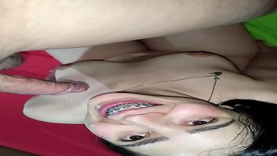 fucking While My senior fellows Are On TV WITH MY STEP-COUSIN HOW RICH I enjoy smashing HIM