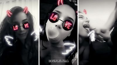 Novinha Linda do Boquete Delicioso begging to Get a cumshot in the throat