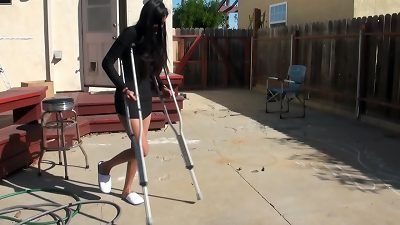 Crutch Fetish flicks