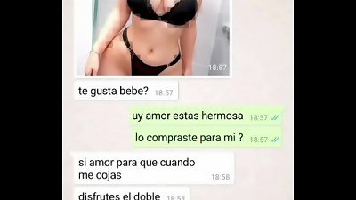 Unfaithful bitch ravages when her husband is not there