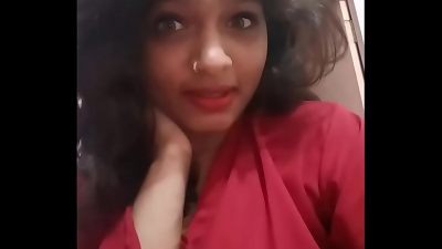 cool Sarika Desi teenager dirty sex chatting With Her Step brother
