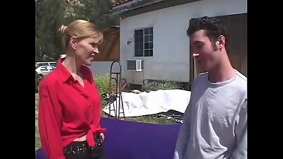 light-haired milf screwed by a youthful slacker